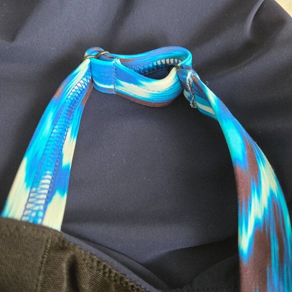 Profile by Gottex Harmony Solid Navy Ruched Tankini Top Plus Size 24W - Picture 4 of 11